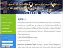 Tablet Screenshot of neuron.ee.nthu.edu.tw